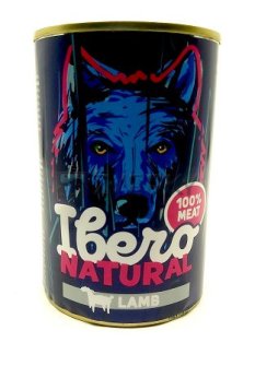 Ibero Natural Dog Konzerva Lamb 400 g